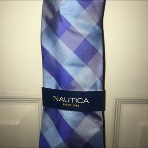 Nautica tie. blue & purple. New with tags